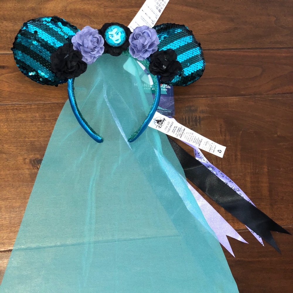 NWT Minnie Main Attraction Haunted Mansion ears